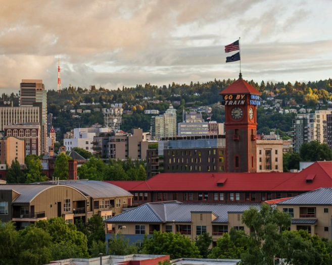 Amtrak Station Portland Image
